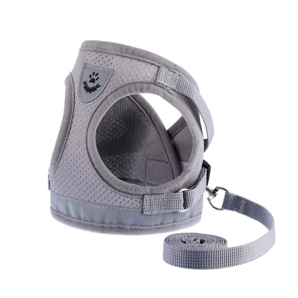 Light Gray Dog / Cat Harness - size Small